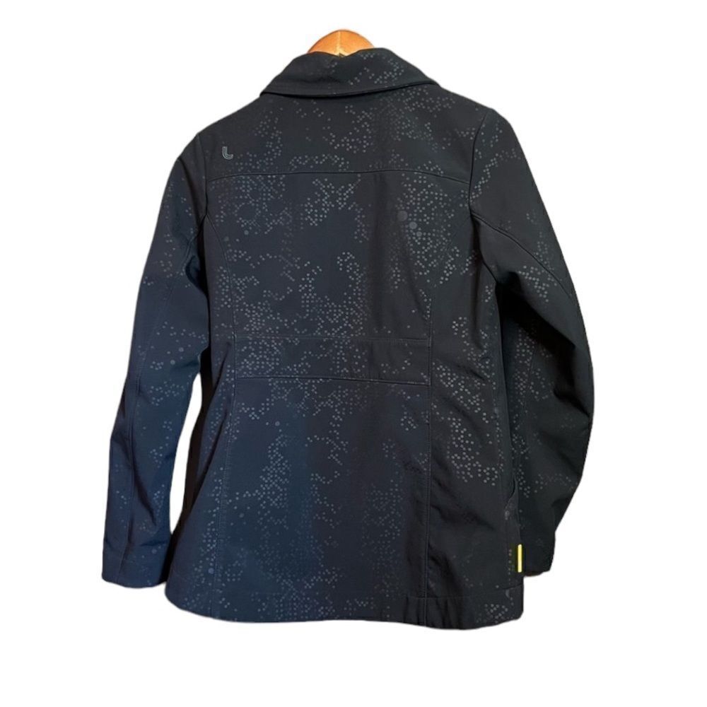 Lolë patterned black full zip jacket. Size small - Picture 16 of 16